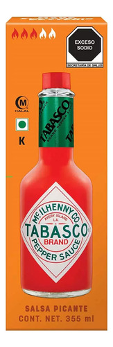 Tabasco Salsa Roja Original 355 Ml