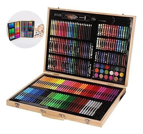 Set De Dibujo Crayola Marcadores Lapices Colores Arte 251pc