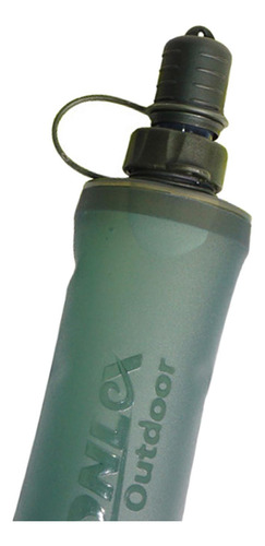 Botella De Agua Blanda Deportiva, Matraz Plegable, 250ml
