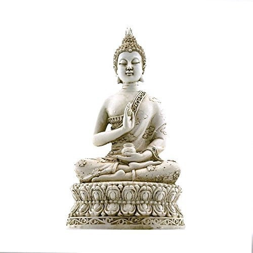 Ornerx Estatua De Buda Sentado Tailandes Para Decoracion D