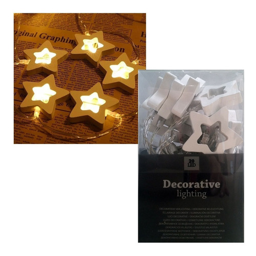 Guirnaldas Decorativas Led De 20 Luces 6 Modelos