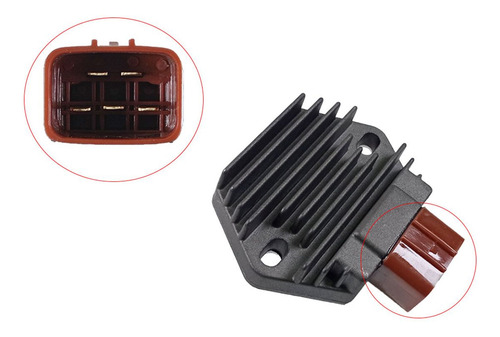 Rectificador Corriente Ac/dc 5 Pines Socket Moxal