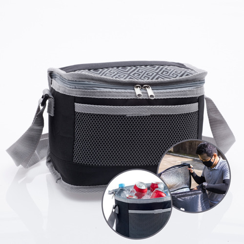 Imagem 3 de 6 de Excelente Bolsa Térmica Com Alça Cooler Pratic 05 Litros