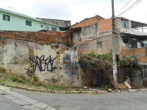 Terreno À Venda, 217 M² Por R$ 330.000,00 - Parque Santo Antônio - Guarulhos/sp - Te0958