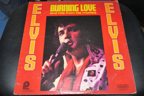 Jch- Elvis Presley Burning Love Lp Usa