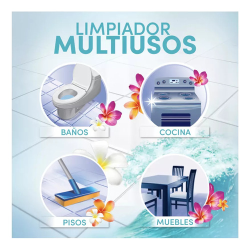 Fabuloso Limpiador Multiusos Mar Fresco 500 Ml -aroma Fresco