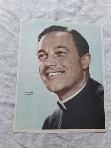 Poster Revista Canal Tv - Gene Kelly El Buen Pastor