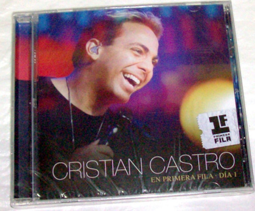 Cristian Castro - En Primera Fila Dia 1 / Cd Nuevo Y Sella 