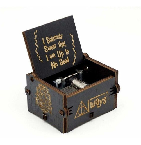 Imagen 1 de 1 de Harry Potter, Caja Musical Heaven Retro Madera Antigua
