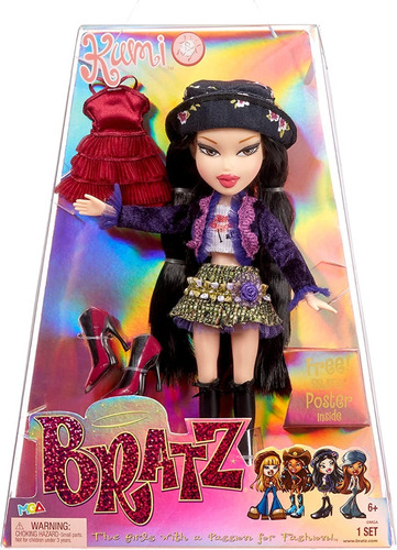 Bratz Kumi Muñeca Articulada Fashion Moda + Acces Coleccion