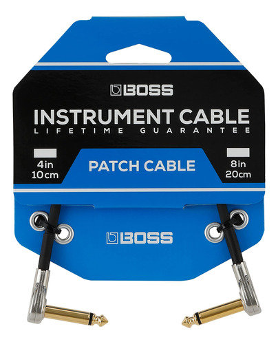 Boss Bpc-3.1 7.9 In Largo Cable Conexion Pedal Que Ahorra