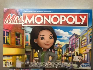 Miss Monopoly Nuevo Sellado Y Original ^