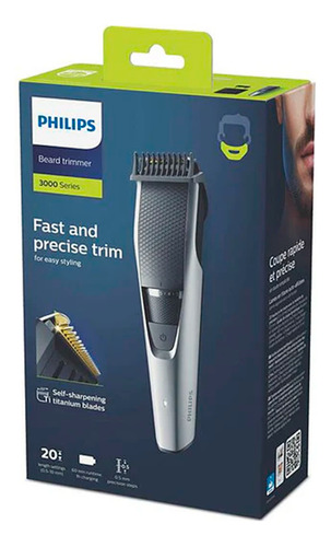 Afeitadora Beard Trimmer 3000 Series Bt3222/14 Philips