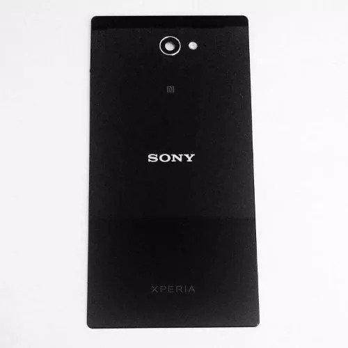 Imagem 1 de 2 de Tampa M2 Sony D2303 2306 Nfc Preta Original