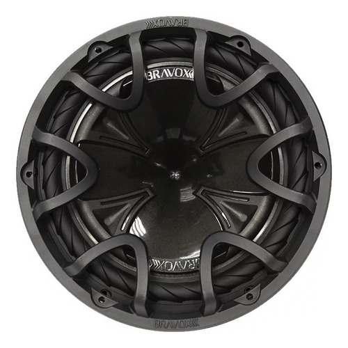 Par Alto Falante Sub Bobina Dupla 350w 2+2ohms 12 Polegadas Cor Preto