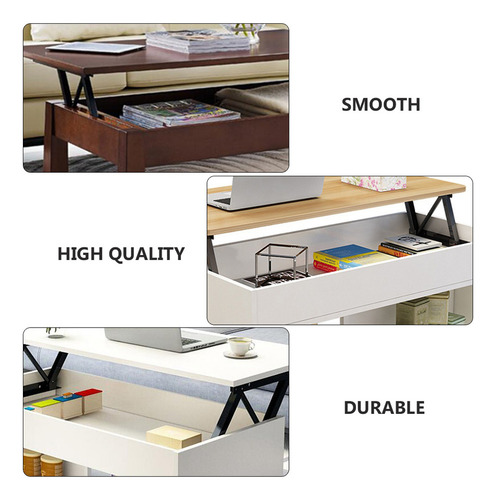 Mueble Workbench, Mesa De Café, Marco Elevable