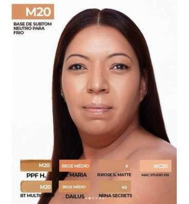 Imagem 2 de 2 de Bt Skin M20 Bruna Tavares - Base Líquida