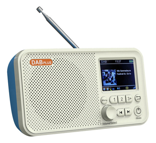 Portátil Dab Fm Radio Digital Usb Recargable Bt5.0 Alarma