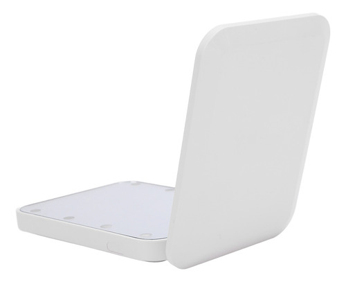 Espelho Compacto Com Maquiagem Led, Ampliação De 2 Lados