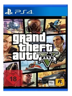 Grand Theft Auto V Standard Edition Rockstar Game Ps4 Físico
