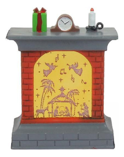 3 Paquete De 2-6 Figuras De Chimenea 8 Cm X 3,5 Cm X 11 Cm