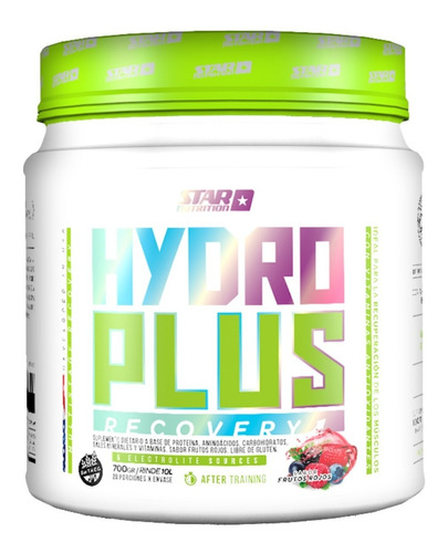 Hydroplus Recovery 700 Grs Rinde 10 Litros Star Nutrition 