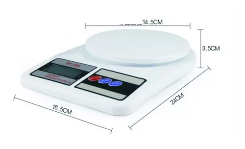 BALANZA DIGITAL PRECISION 1 gr a 10 Kg Peso COCINA bascula ELECTRONICA ABS  LCD EUR 10,49 - PicClick FR