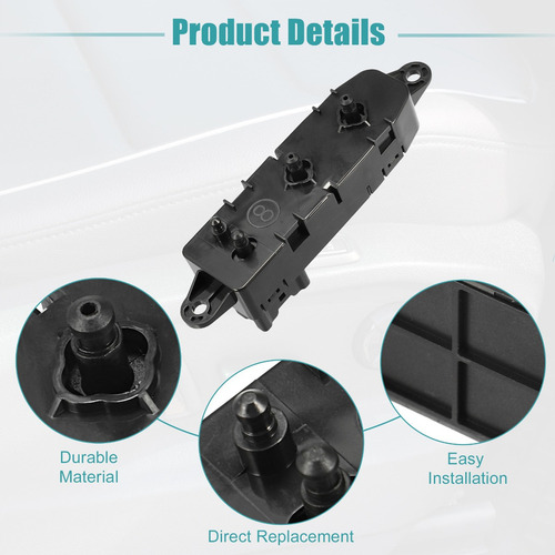 Interruptor Asiento Eléctrico Izq Para Nissan Altima Rogue 2