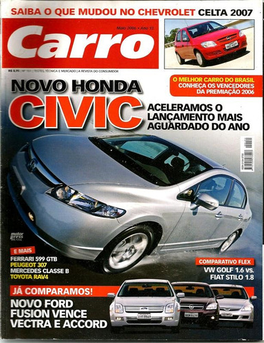 Cl Carro 151 * Civic  * Celta * Fusion * Vectra * Accord