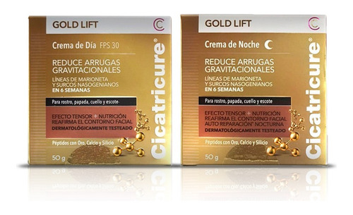 Cicatricure Antiedad Gold Día + Noche