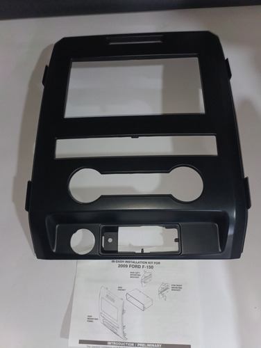 Kit Instalación Reproductor Ford F-150 2009-up Doble O 1 Din