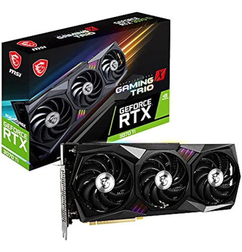 Msi Gaming Geforce Rtx 3070 Ti 8gb Gdrr6x 256-bit Hdmi / Dp 