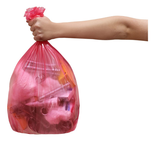 Bolsa De Consorcio/basura 45x60cm Roja Rosal