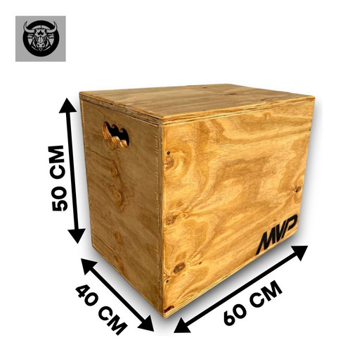 Kit Cajon De Salto 40x50x60 + Barras Paralelas Push Up