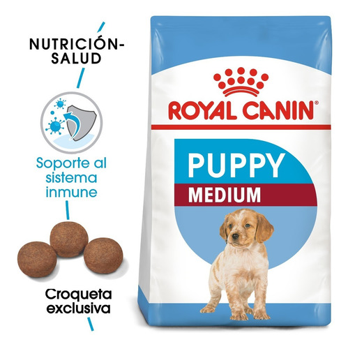 Imagen 1 de 9 de Royal Canin Medium Puppy 13.6 Kg Nuevo Sellado Original