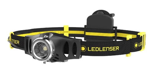 Linterna Frontal Led Lenser Ih3 - 120 Lúmenes Negro-amarillo