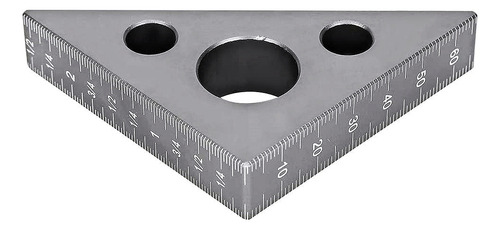 Regla Triangular Carpintería Aleación Aluminio Calibre Ángul