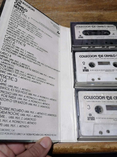 Camilo Sesto Colección Tri Casette (Usado)