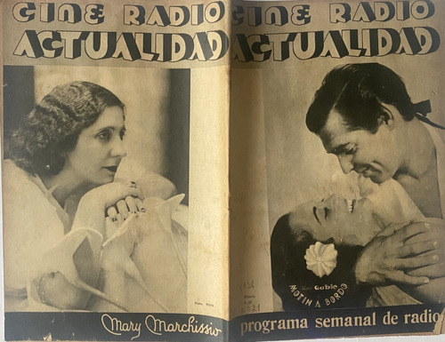 Cine Radio Actualidad Noviembre 1936 Nº 21 Espectáculos Cra1