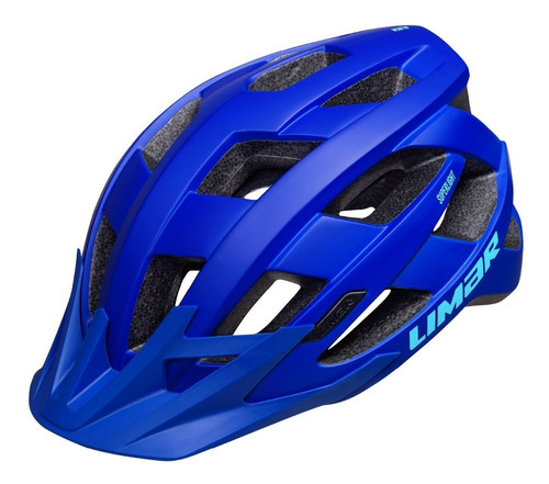Casco Para Bicicleta Limar Alben Para Uso Mtb/enduro Color Azul Talla G