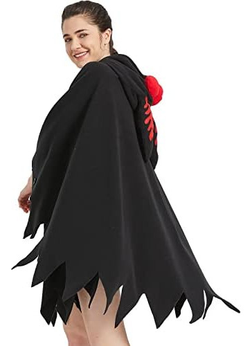 Morningfly Unisex Mothman Disfraz Mothman Cosplay Con Capuch