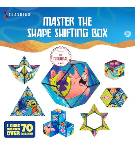Caja De Cambios Con Forma De Bob Esponja Shashibo -