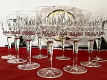 Comprar Copas Vino Cristalería San Carlos Talladas X 9 Mod. B