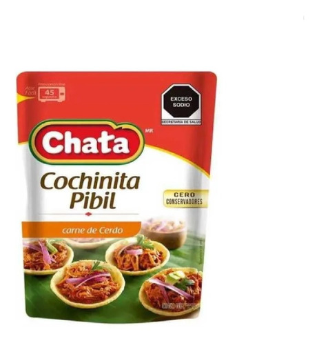 Cochinita Pibil De Carne De Cerdo  Chata 250g