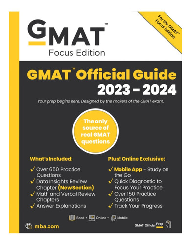 Gmat Libro Oficial / Gmat Official Guide 2024