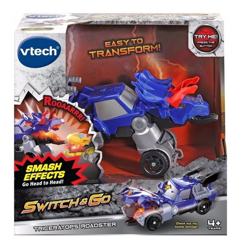 Vtech Switch & Go Triceratops Roadster - Transformers