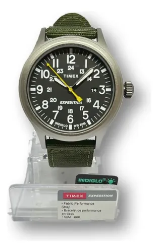 タイメックス エクスペディション スカウト timex T499619J Relógio Timex Expedition Scout 40 Verde T499619j Novo! | MercadoLivre