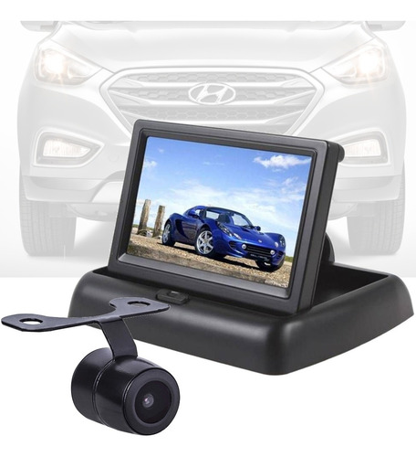 Monitor 4.3  Display + Camera Borboleta Hyundai Ix35 2010...