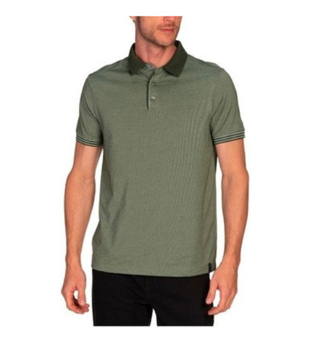 Polo Perry Ellis Eoe Verde Hombre 4gsk7129355