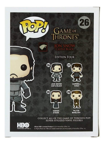 Funko Pop Tv, Game Of Thrones, Figura De Entrenamiento De Jo